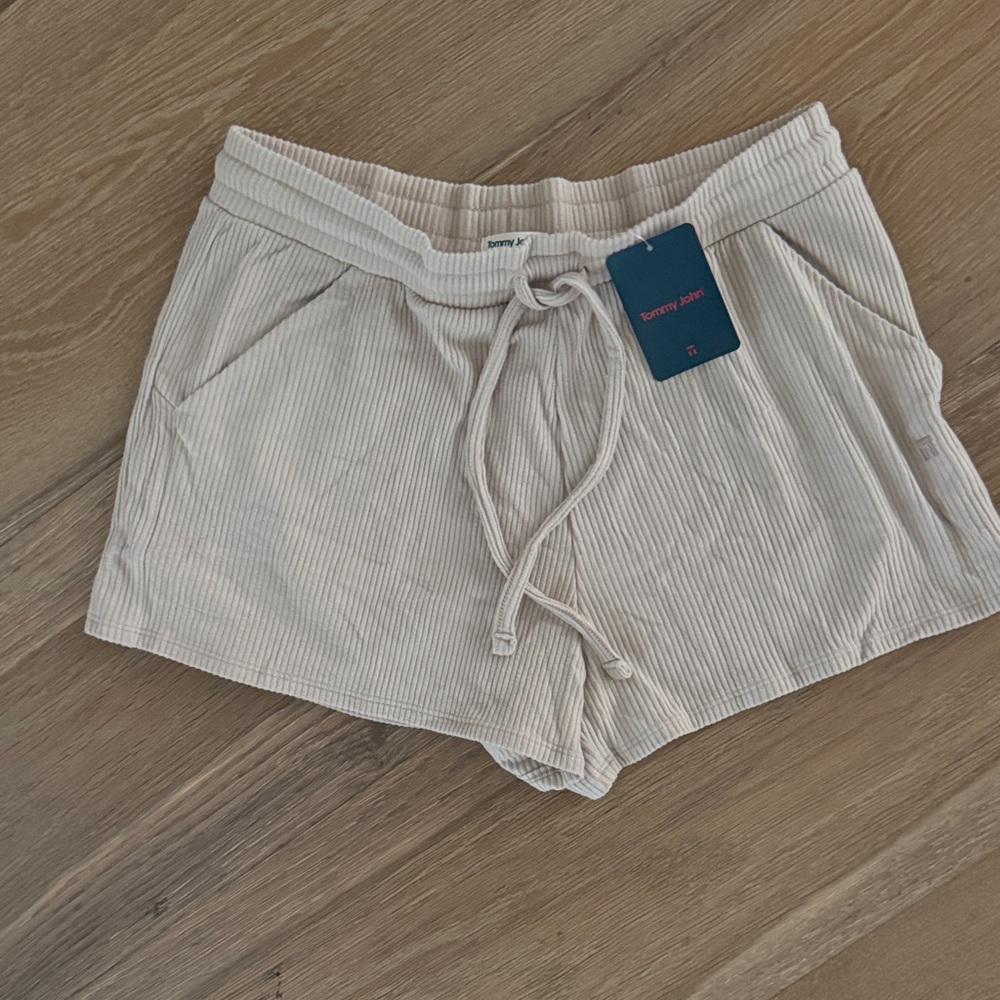 Tommy John Women's Cream High Waist Shorts